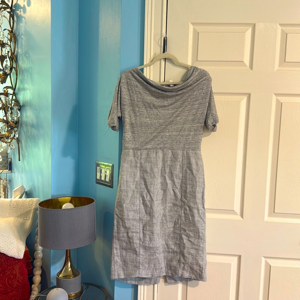 MaxMara Cowl Neck Knee Length Dress Size 10